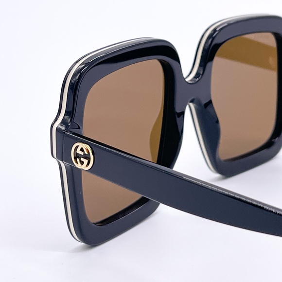 NEW GUCCI GG1241S 001 SQUARE OVERSIZED WOMEN SUNGLASSES GUCCI GG1241S - Picture 8 of 14